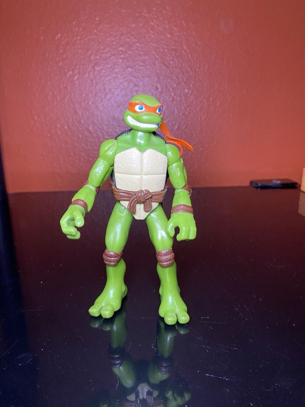 Vintage 2006 TMNT Michelangelo Action Figure Playmates Toys 5"